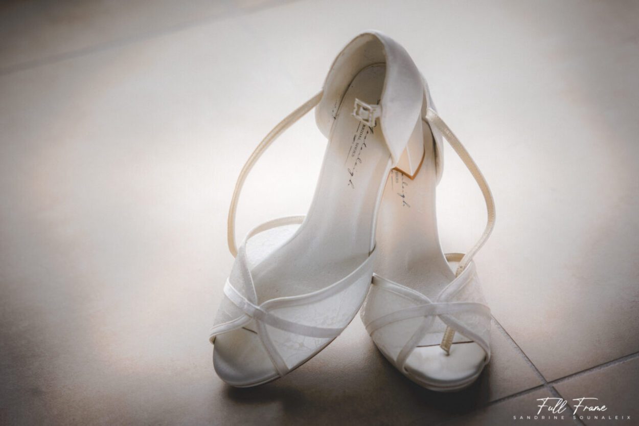 Photographe de mariage à Limoges - Détails chaussures